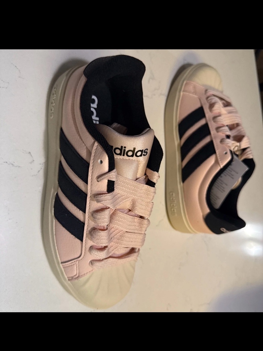 Adidas Streettalk Beige Black Skate Shoes US W 6.5 / M 5.5